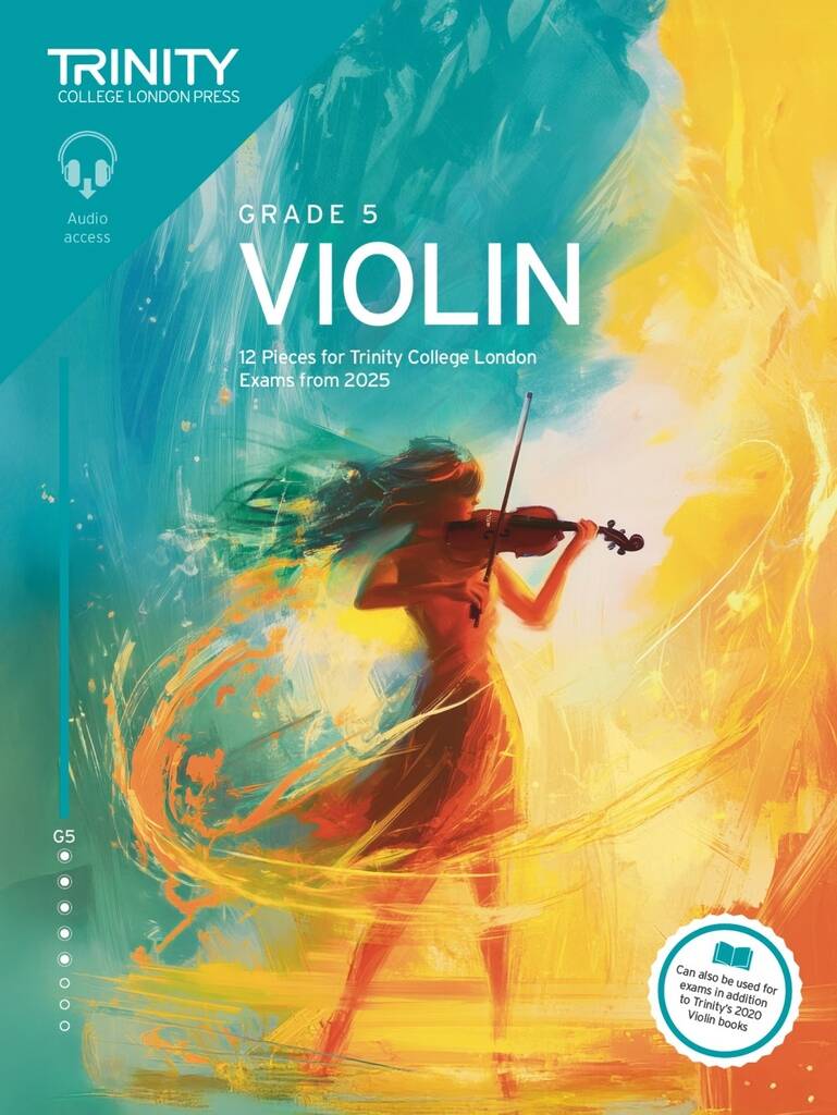 Trinity (TCL) Violin Exam Pieces from 2025