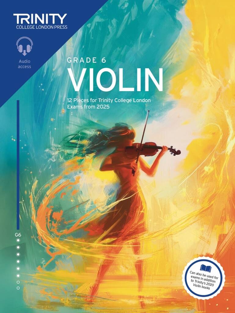 Trinity (TCL) Violin Exam Pieces from 2025