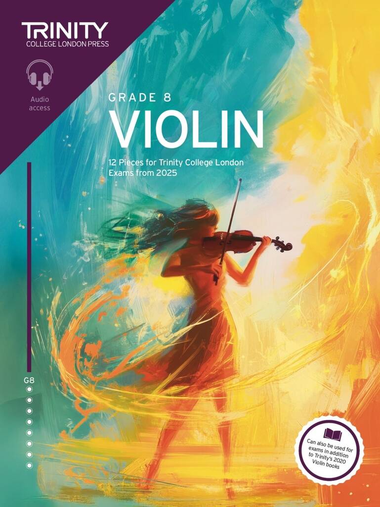 Trinity (TCL) Violin Exam Pieces from 2025