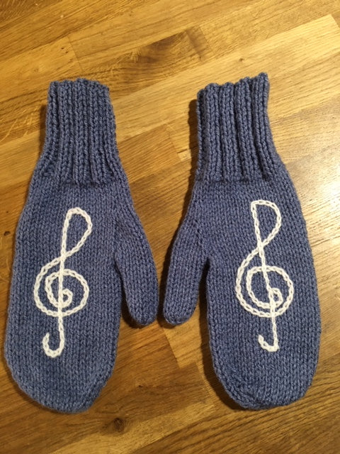 Hand Knitted Mittens