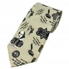 Shakespeare Polyester Tie - Insults