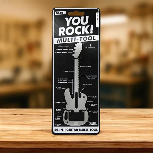 You Rock! Multi Tool - 20-in-1 Guitar Gadget