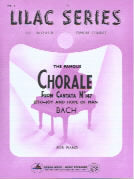 Jesu Joy (chorale) - Bach Lilac Series (7)