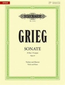 Grieg: Sonata in F Major, Op. 8 for Violin