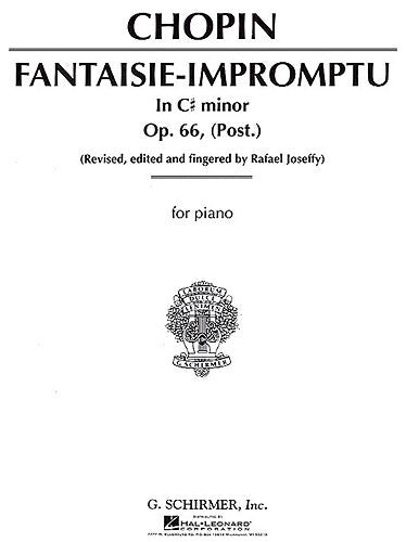 Chopin: Fantasie-Impromptu , C# minor, Op.66