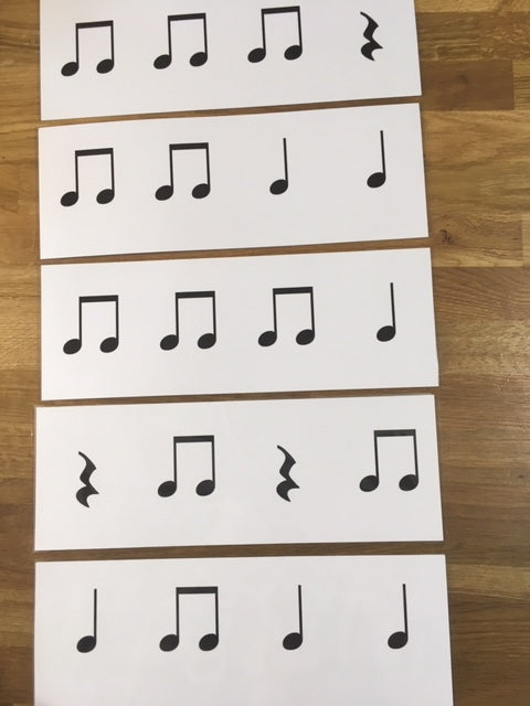 Rhythm Cards - Set 1