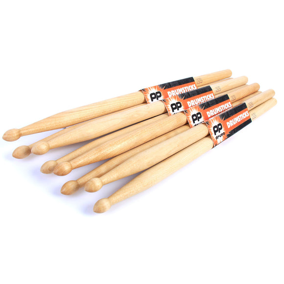 PP Drums Drumsticks Wood Tip 7A