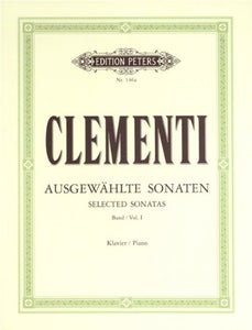 Clementi: Selected Sonatas Vol. 1