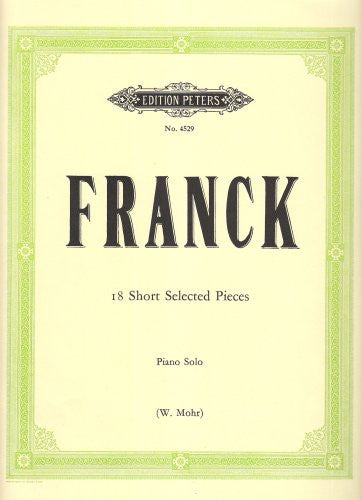 Franck: 18 short selected pieces