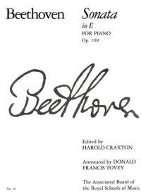 Beethoven: Sonata in E Op.109