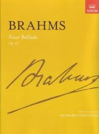 Brahms: Four Ballads, Op.10