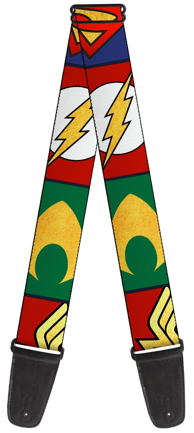 Licensed Justice League Guitar Strap