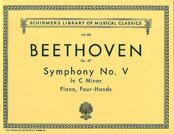 Beethoven Symphony No. V - C minor, Four Hands