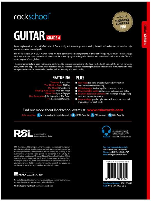 Rockschool Guitar 2018-2024