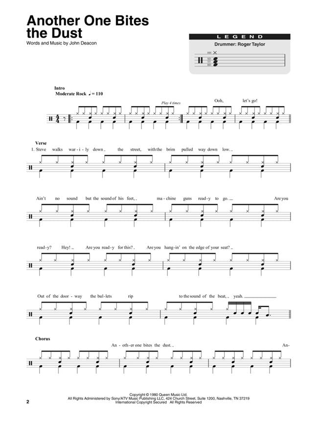 Queen - Drum Play-along
