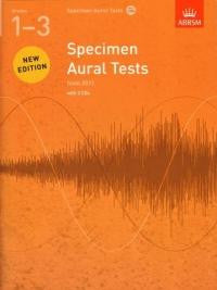 Specimen Aural Tests Grade 1-3 with 2 CDs