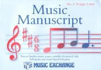 Music Manuscript No.2 (24 page, 6 stave)
