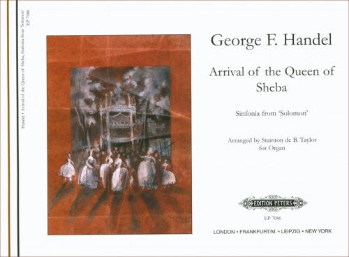 Handel - Arrival of the Queen of Sheba - Organ