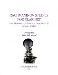 Rachmaninov Studies for Clarinet