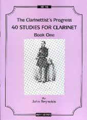 Clarinettist's Progress - 40 Studies Book 1