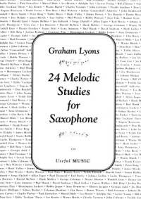 24 Melodic Studies for Saxophone (Lyons)