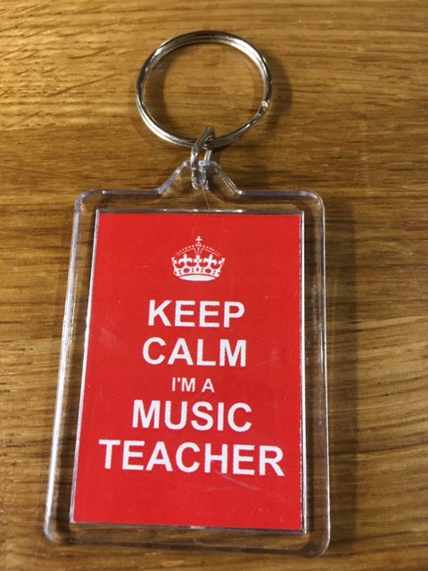 Keep Calm Keyring