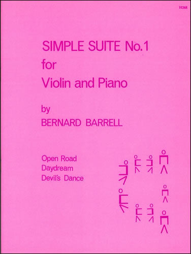 Barrell, B.: Simple Suite No1 Violin & Piano