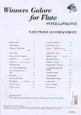 Winners Galore Flute - Easy Piano Accompaniment