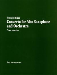 Binge R. - Concerto for Alto Sax & orch