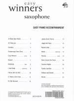Easy Winners - Alto Saxophone (Piano Acc.)