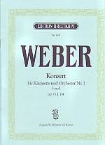 Weber, C.M.v.: Clarinet Concerto No.1 (Breitkopf)