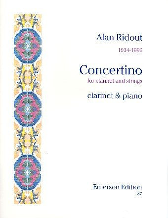 Ridout, A.: Concertino for Clarinet & Strings