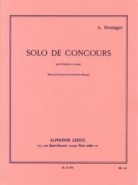 Messager, A.: Solo de Concours