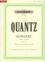 Quantz, J.: Flute Concerto in G Minor