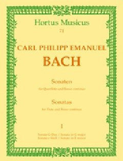 Bach, C.P.E.: Flute Sonatas I