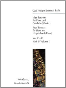 Bach, C.P.E.: Four Sonatas, Book 1