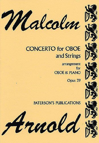 Arnold, M.: Concerto for Oboe, Op.39