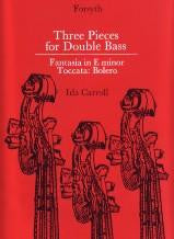 Three Pieces for Double Bass