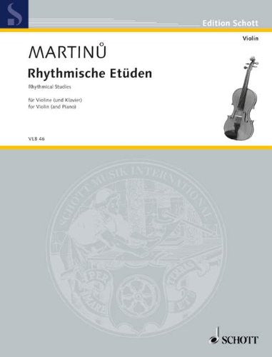 Martinu: Rhythmical Studies for Violin