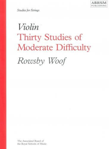 Woof: Thirty Studies of Moderate Difficulty Violin