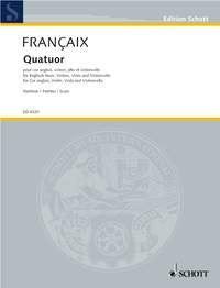 Francaix: Quatuor (Cor Anglais, Vln, Vla, Vc)