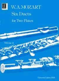 Mozart: Six Duets for Flute Vol. 2