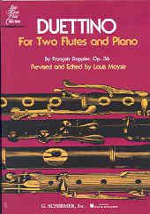 Doppler: Duettino for 2 Flutes/Piano, Op.36