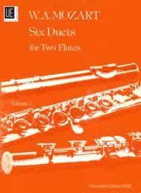 Mozart: Six Duets for Flute Vol. 1