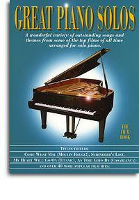 Great Piano Solos - The Film Book