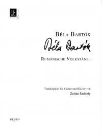 Bartok, B.: Romanian Folk Dances Violin