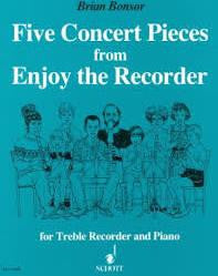 Bonsor: Five Concert Pieces Treble Recorder