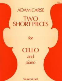 Carse, A.: Two Short Pieces for Cello & Piano