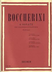 Boccherini: 6 Sonatas for Cello & Piano