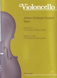 Bach, J.C.: Sonata in G major Cello